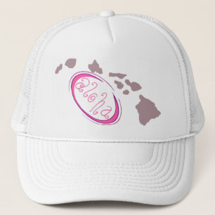 Pink Aloha Trucker Hat! Hat