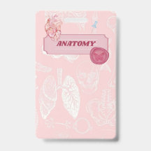Pink Anatomy Medical Student Aesthetic Design