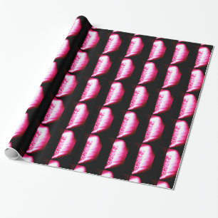 pink and black abstract paper