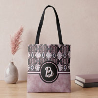 Pink and Black Connecting Mandalas 