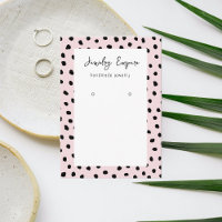 Pink and Black Earning Holder