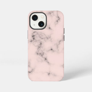 Pink and Black Marble Look iPhone Case