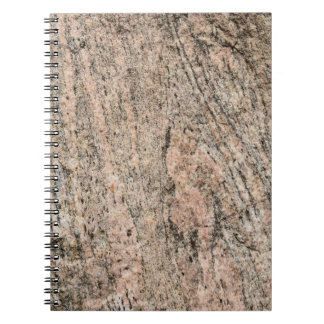 Pink and Black Rock Sediment  Notebook