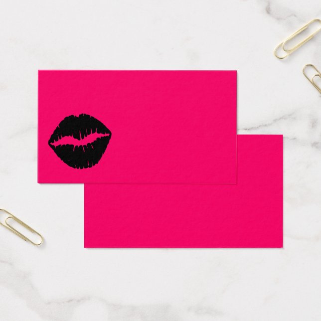 Pink and Black Smooch (Office)