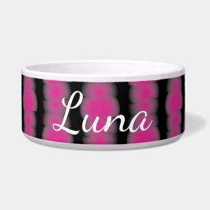 Pink and black tie dye