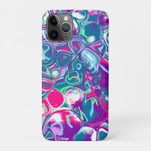 Pink and Blue Abstract Fluid Art Case-Mate iPhone Case