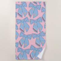 Pink And Blue Bows