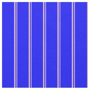 Pink and Blue Coloured Lined/Striped Pattern Fabric