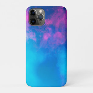 Pink and Blue Coloured Smoke Zazzle_Growshop. Case-Mate iPhone Case