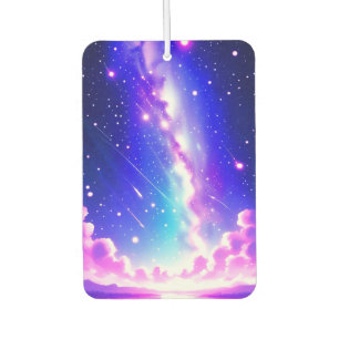 Pink and Blue Interstellar Design Car Fragrances Car Air Freshener