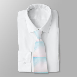 Pink and Blue Men's Neck Tie