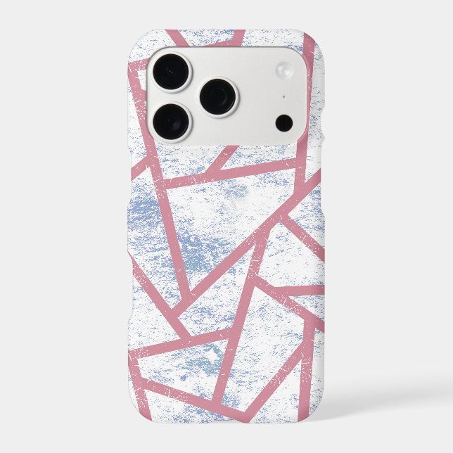 Pink and blue mosaic pattern (Back)