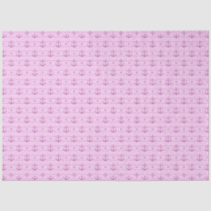 Pink and Blue Nautical Series Design 13 Tissue Paper