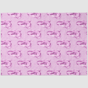 Pink and Blue Nautical Series Design 9 Tissue Paper