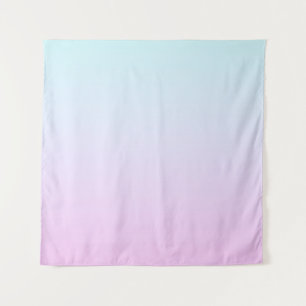 Pink and blue pastel gradient background tapestry