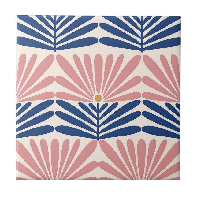 pink and blue tile (Front)