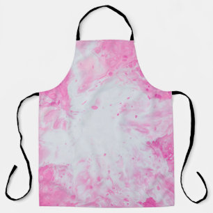 Pink and blue water surface apron