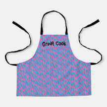 Pink And Blue Zig-Zag