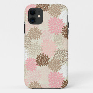 Pink And Brown Mum Pattern Case-Mate iPhone Case
