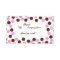 Pink and Brown Polka Dot Business Card