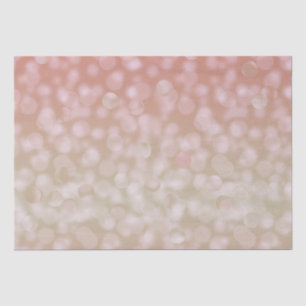 Pink and cream bokeh tissue paper