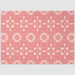 Pink and cream colour art deco  decoupage paper