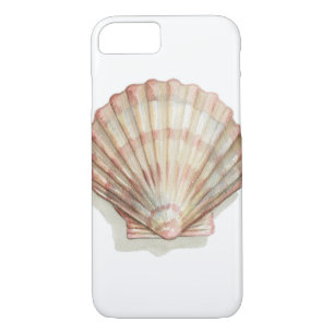 Pink and Cream Seashell Case-Mate iPhone Case