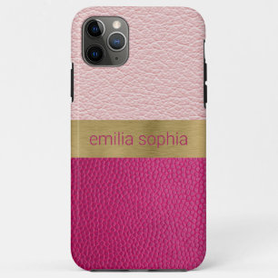 Pink and Fuchsia Personalised Case-Mate iPhone Case