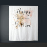 Pink And Gold 40Th Birthday Photo Booth Backdrop Tapestry<br><div class="desc">Impress your guests with a gorgeous customised backdrop for your 40th birthday party! This unique backdrop is perfect for photo booths,  table backdrops and party decor. (1) Matching items are available. (2) If you have any questions,  please contact us wordsandconfetti@gmail.com</div>