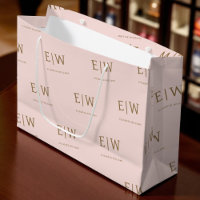 Pink and Gold Branded Business Company Packaging