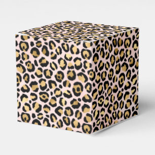 Pink and Gold Leopard Series Design 12 Favour Box