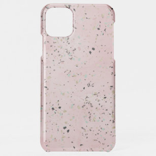 Pink and Gold Marble Terrazzo iPhone 11 Pro Max Case