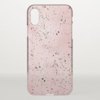 Pink and Gold Marble Terrazzo