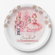 Pink And Gold Nutcracker Birthday Sugar Plum Fairy