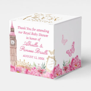 Pink and Gold Once Upon a Time Princess Favour Box