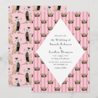 Pink and Gold Paris Art Deco Wedding