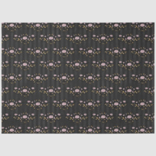 Pink and Gold Steampunk Series Design 18 Tissue Paper