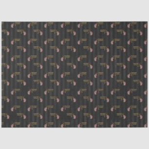 Pink and Gold Steampunk Series Design 22 Tissue Paper