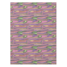 pink and green abstract shapes