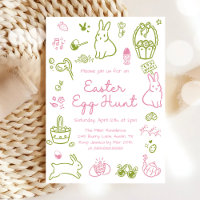 Pink and Green Easter Egg Hunt Party