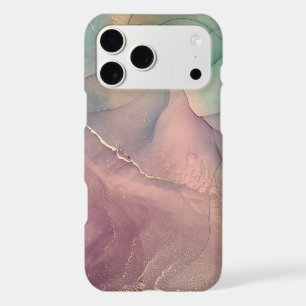 Pink and green Marble Case-Mate iPhone Case