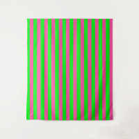 Pink and Green Stripes Design