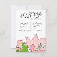 Pink and Green Wedding Floral