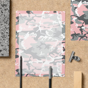 Pink and Grey Camo, Camouflage, Military, Army