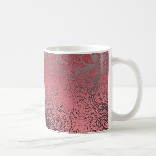 pink and grey coffee mug (Right)