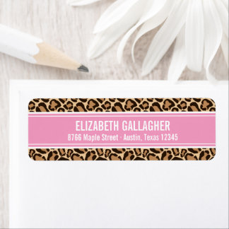 Pink and Leopard Print