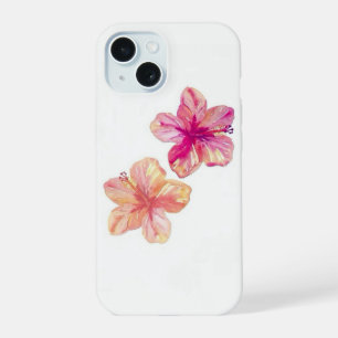 Pink and Melon Hawai'i style tropical iPhone case