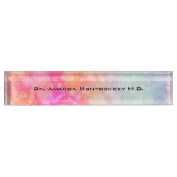 Pink and Orange Abstract Watercolor Background
