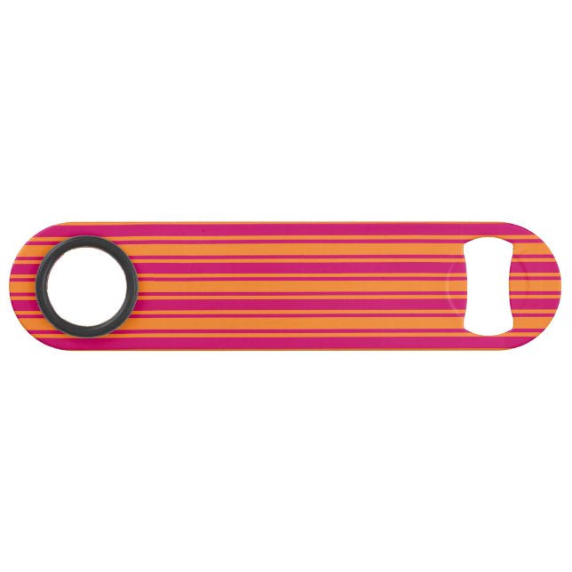 Pink and orange candy stripes (Front (Horizontal))