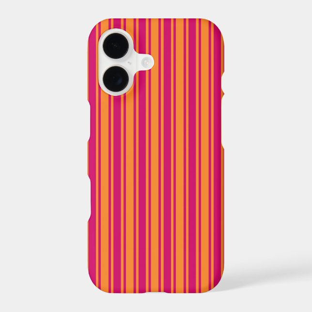Pink and orange candy stripes (Back)